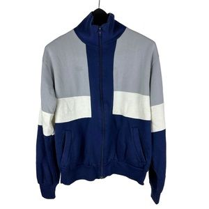 Vintage 70s Generation One Colorblock Full Zip Track Jacket Size M
